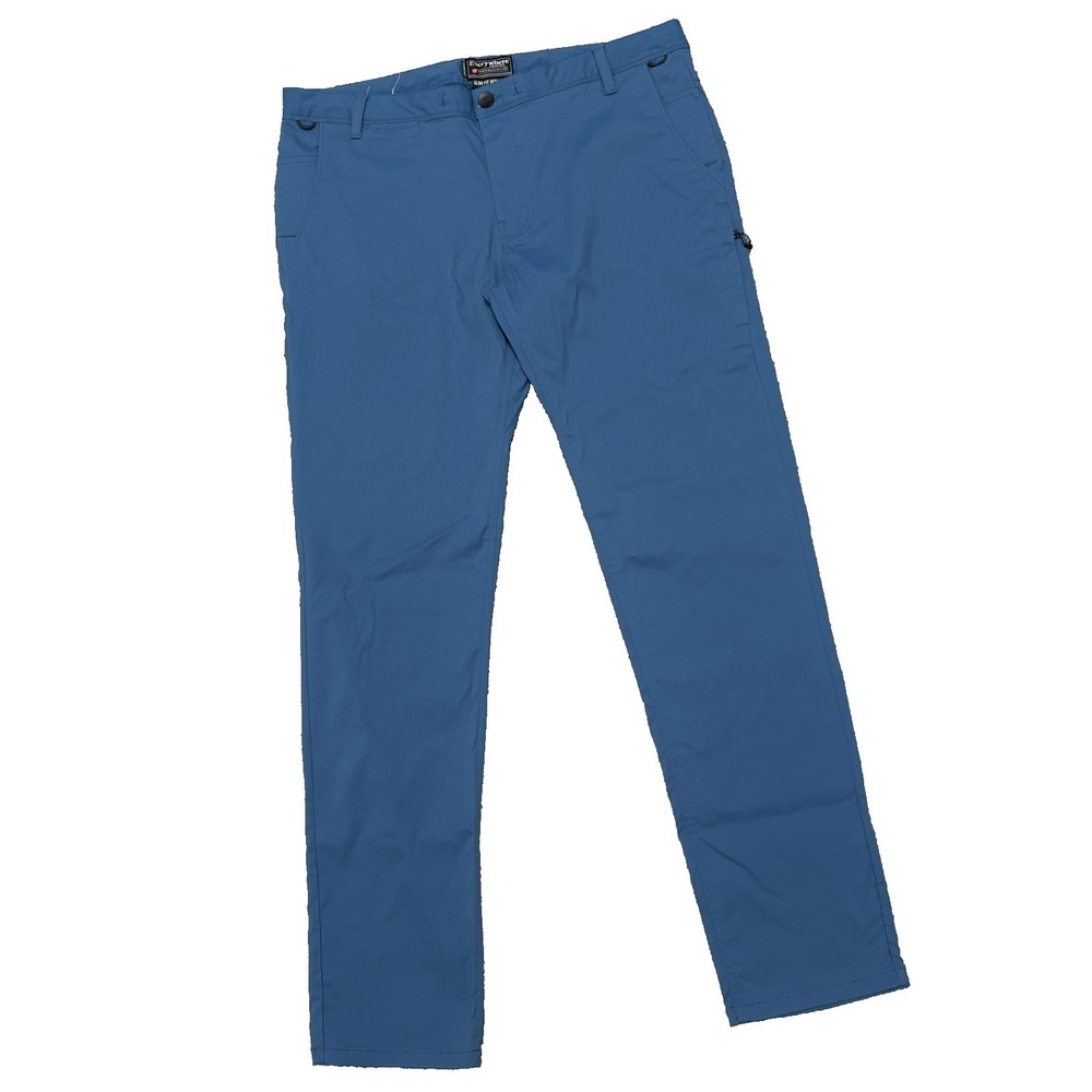 686 Everywhere ECO Pants Slim Fit Stretch Drawstrings Mens 36x34 (Act. 38x33)